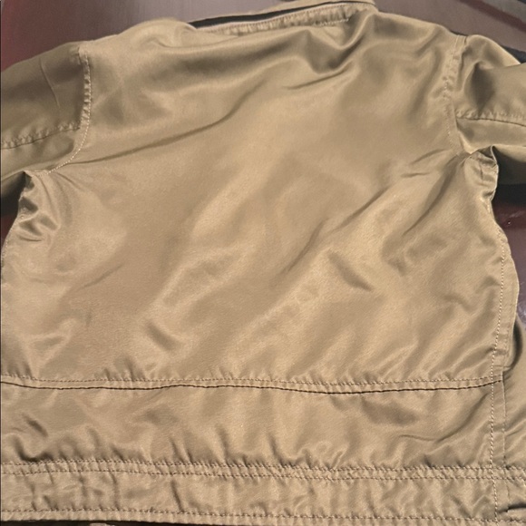 Kids Vintage Polo By Ralph Lauren Windbreaker Jacket Size 6 Olive Green - Picture 8 of 9